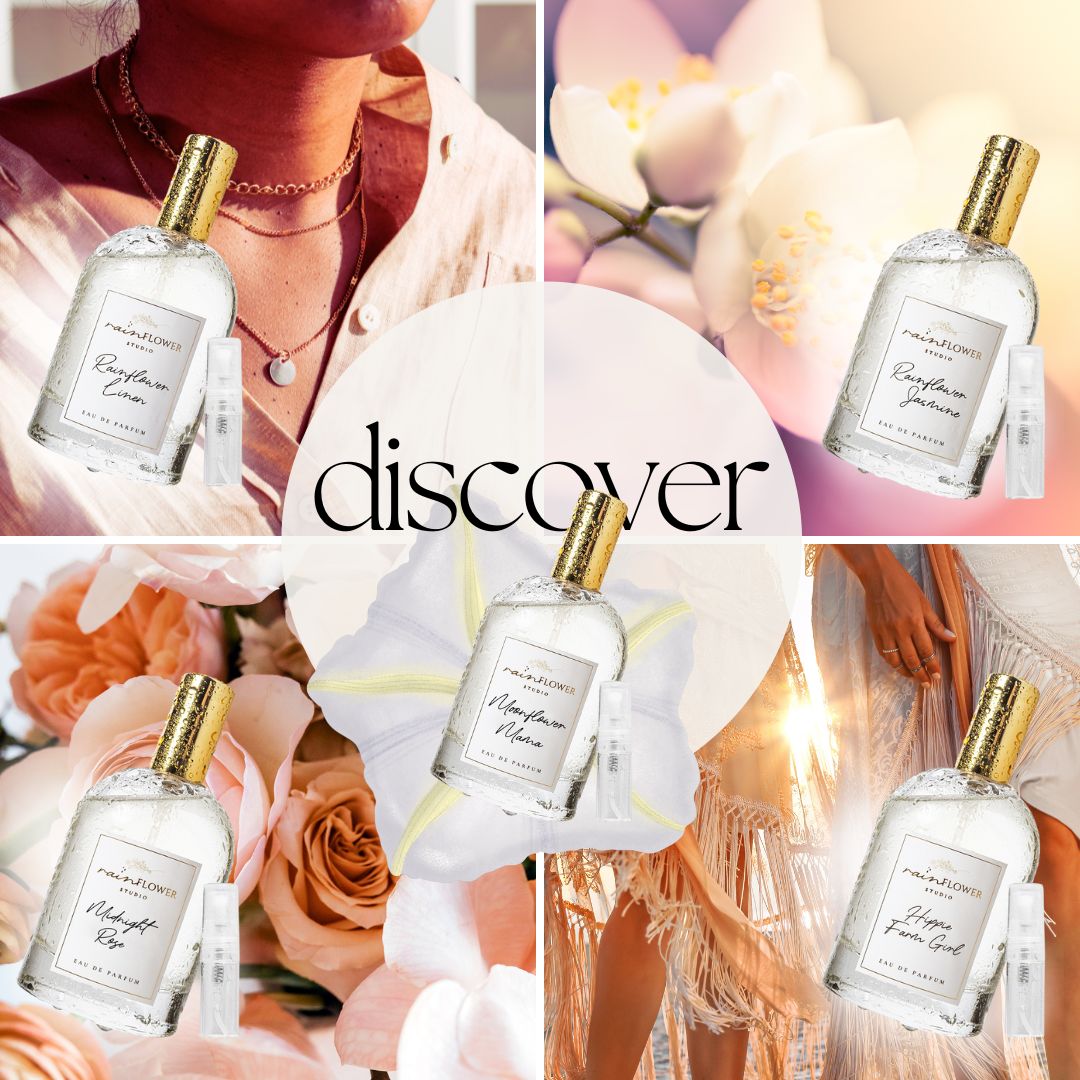5 Perfume Discovery Set by Rainflower Studio