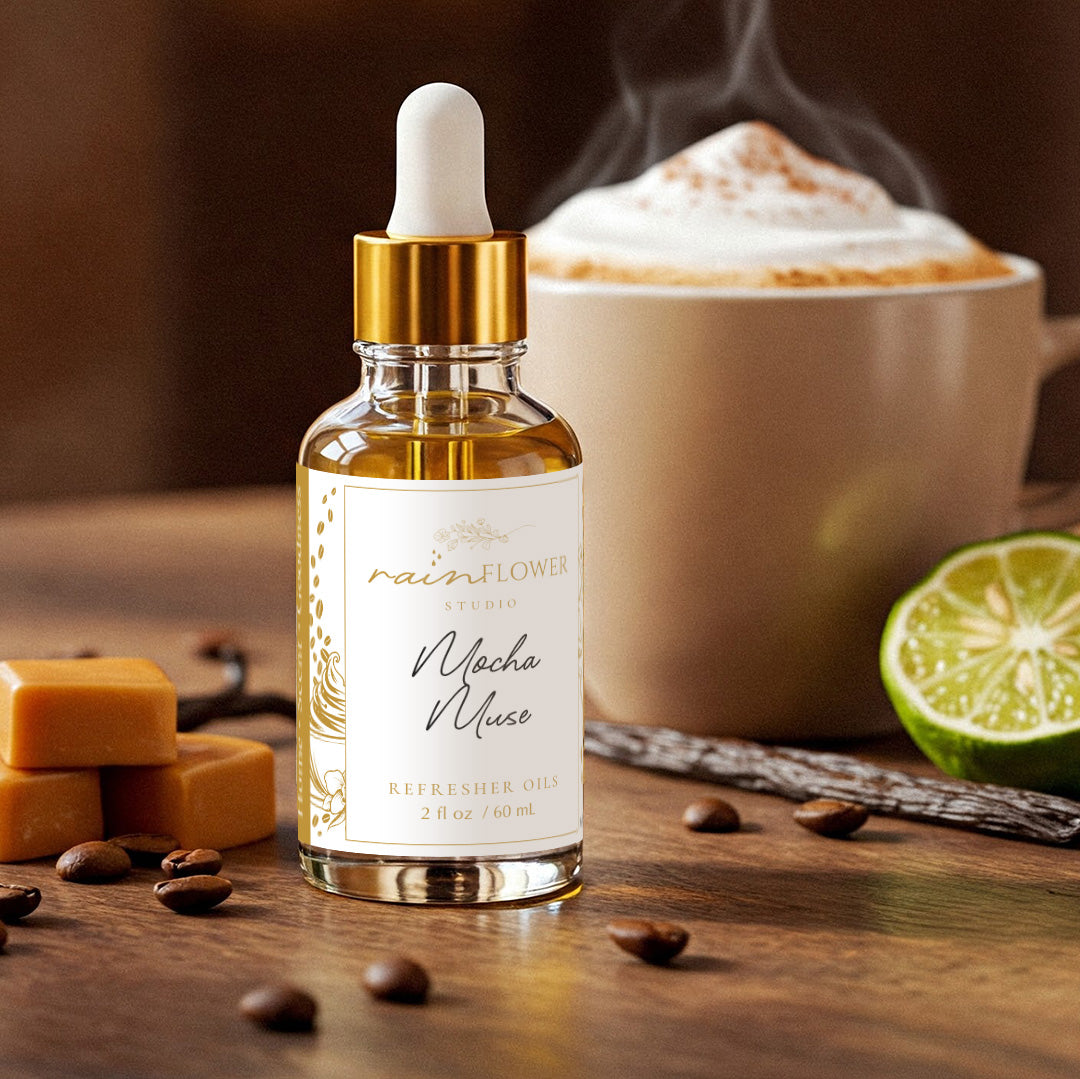 2oz Mocha Muse Refresher Oil by Rainflower Studio