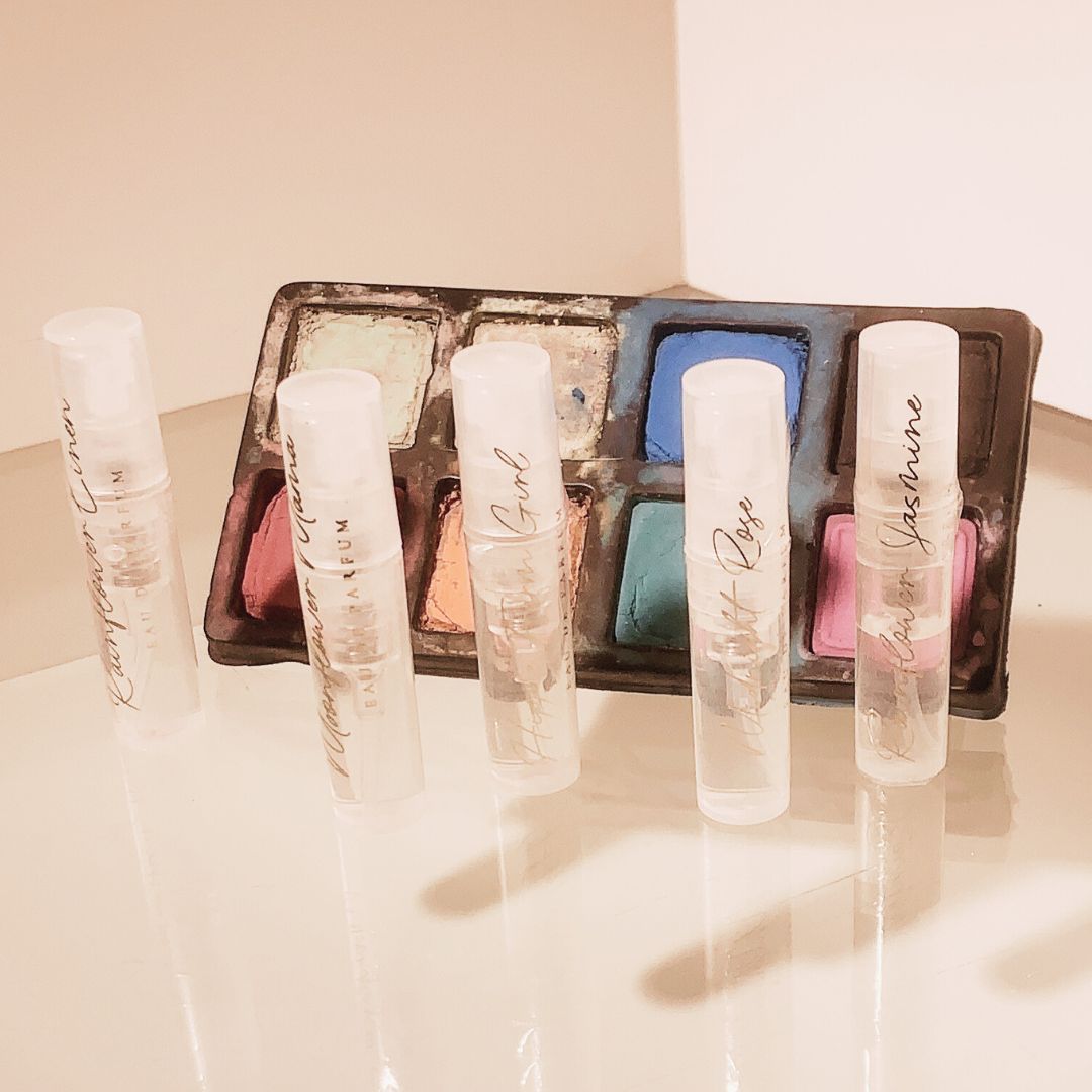 Rainflower Studio perfume discovery set