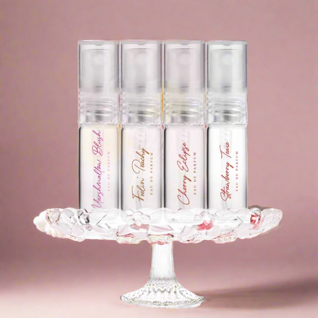 Rainflower Studio 4 Perfume Discovery Set Gourmand Fragrances