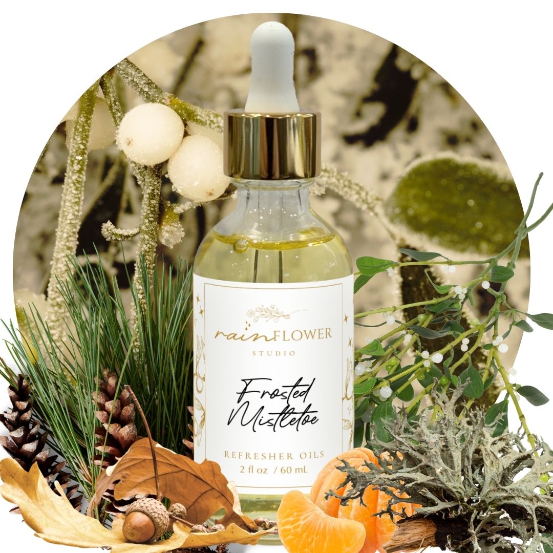 Frosted Mistletoe Refresher Oil by Rainflower Studio
