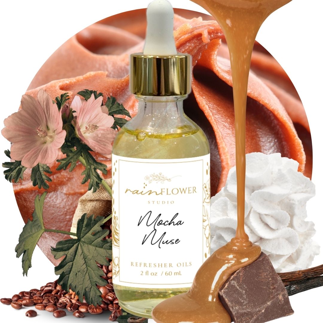 Rainflower Studio's Mocha Muse Refresher Oil