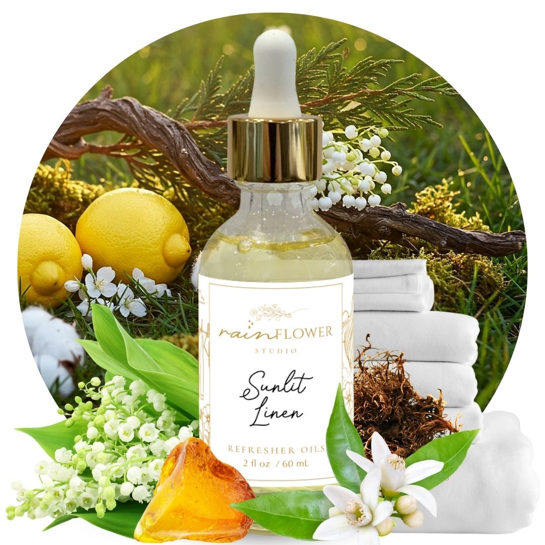 Rainflower Studio Sunlit Linen Refresher Oil