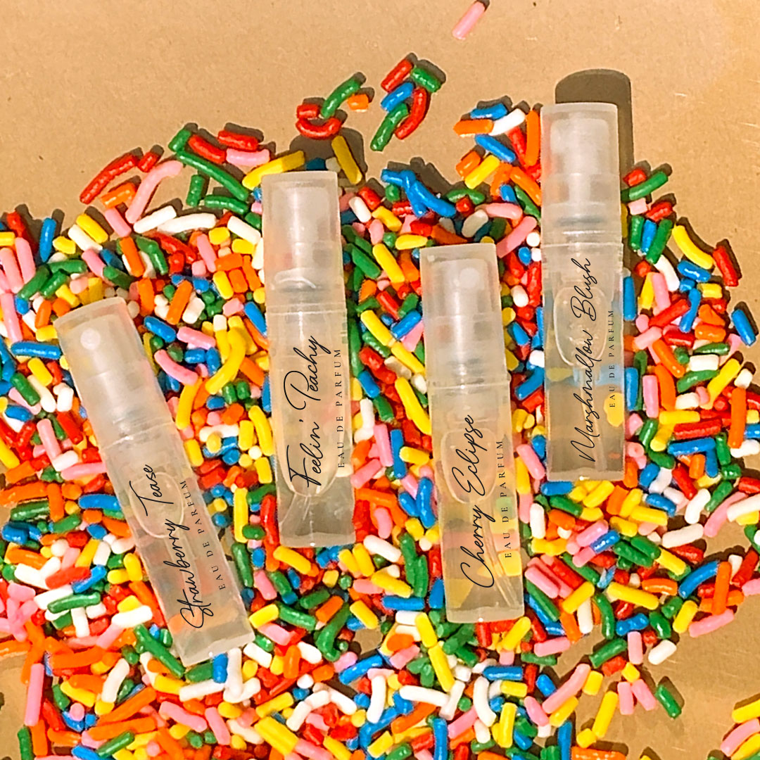 Gourmand Perfume Discovery Set by Rainflower Studio