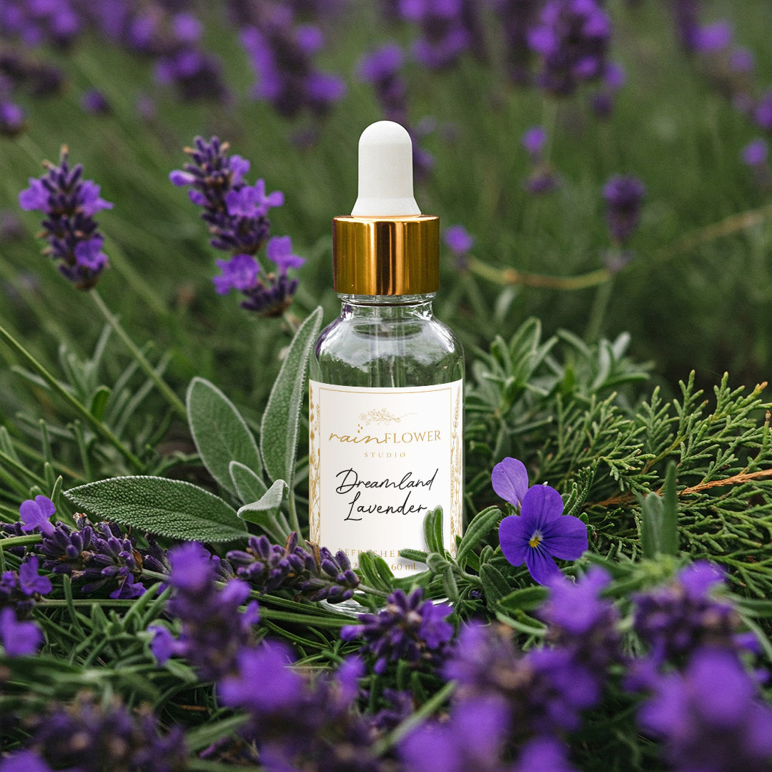 Dreamland Lavender All Natural diffuser oil by Rainflower Studio