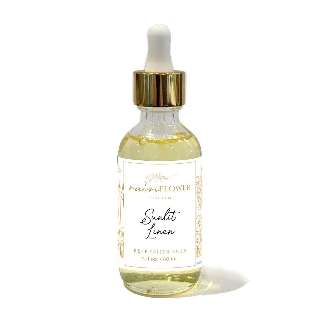 Sunlit Linen Refresher Oil by Rainflower Studio