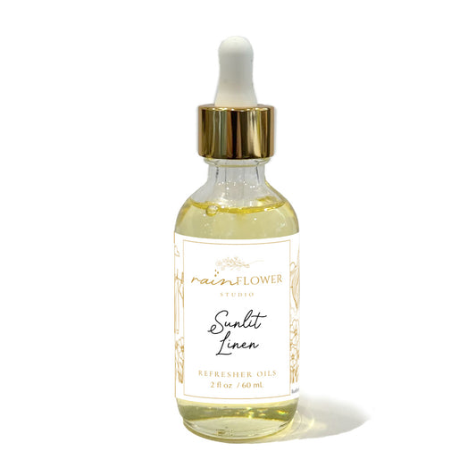Sunlit Linen Refresher Oil by Rainflower Studio