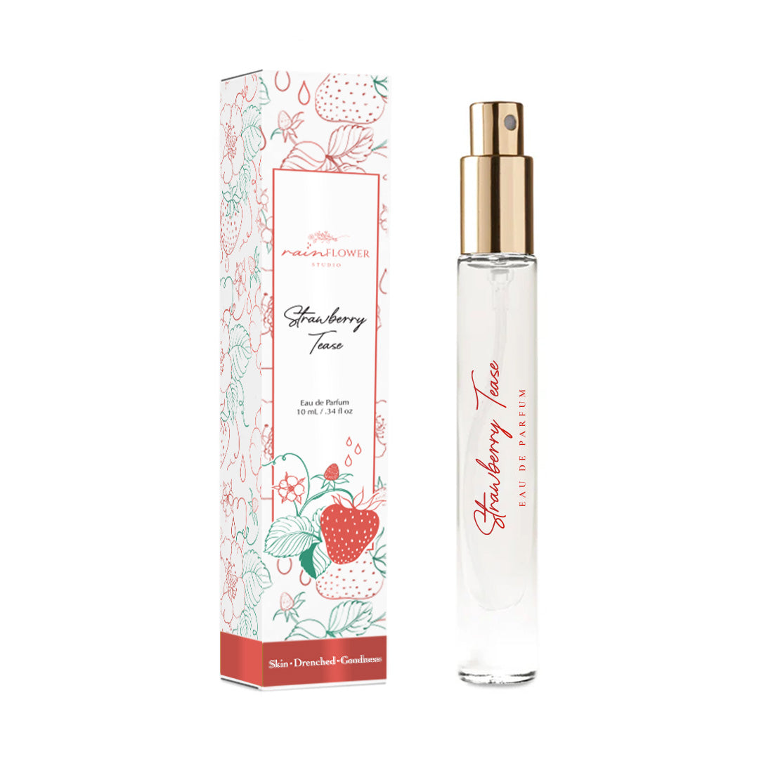 Strawberry Tease Perfume by Rainflower Studio - Travel Size