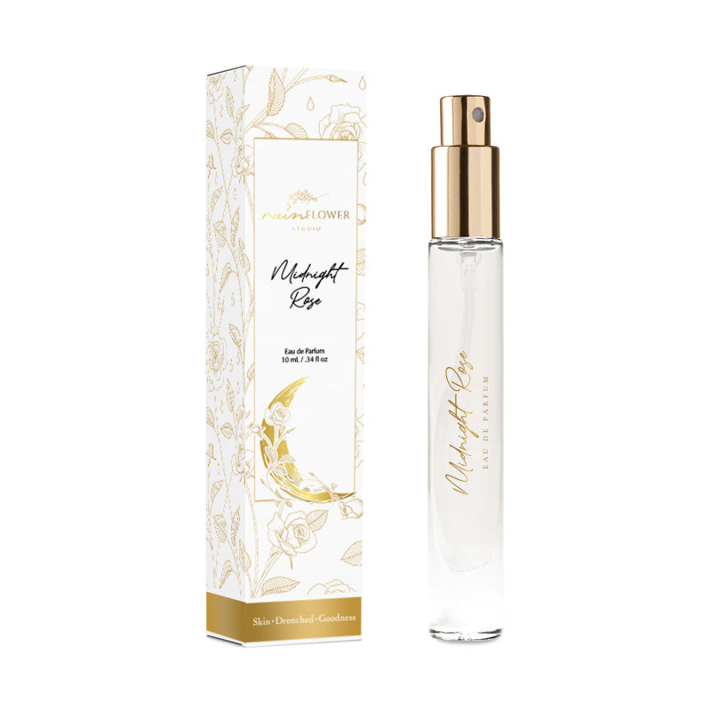 Midnight Rose 10mL Travel Size Perfume by Rainflower Studio