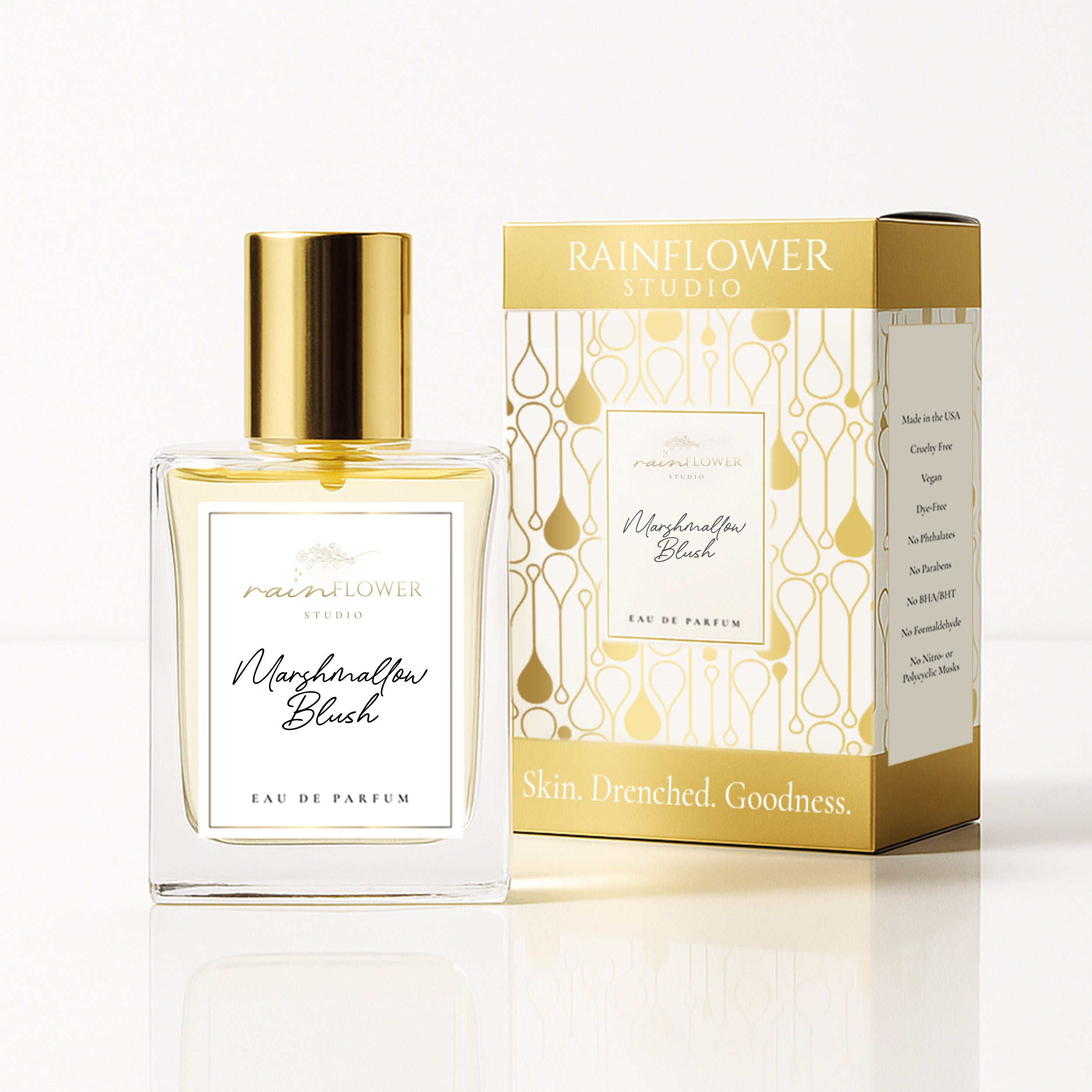 Marshmallow Blush Perfume by Rainflower Studio Fine Fragrances