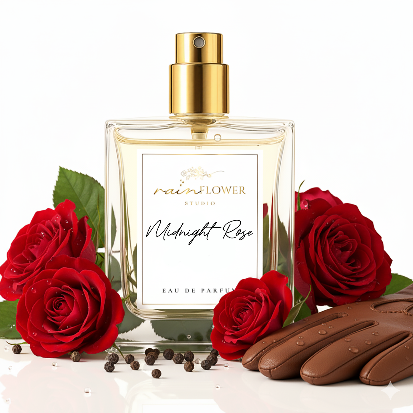 Midnight Rose Eau de Parfum by Rainflower Studio