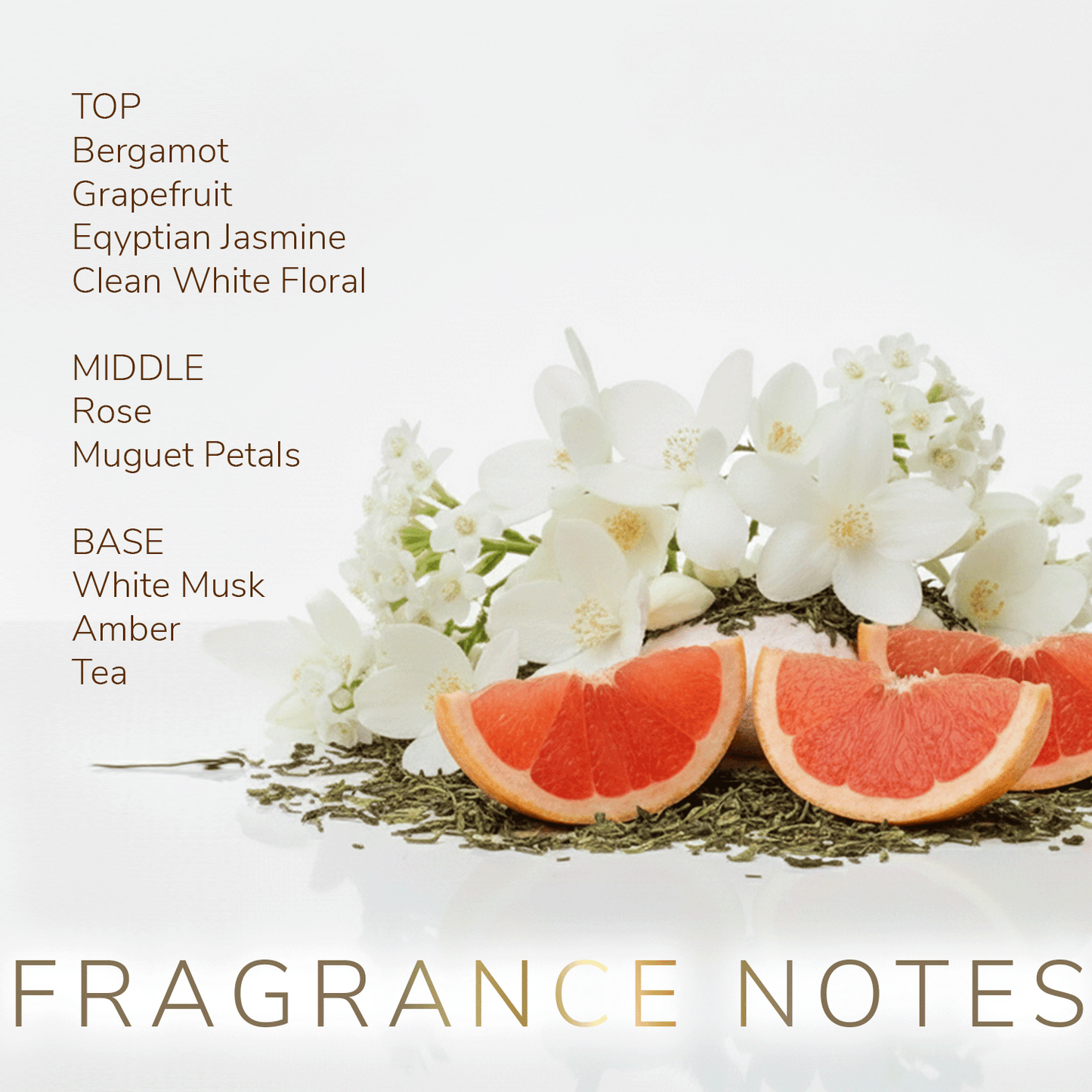 Rainflower Jasmine Eau de Parfum notes