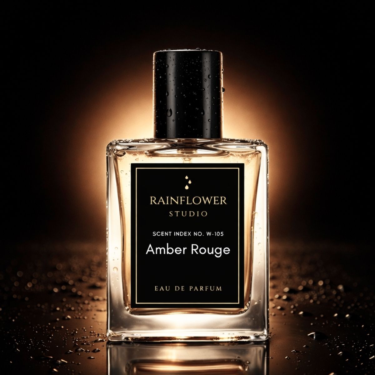 Amber Rouge Eau de Parfum | Luxurious Saffron Amber Fragrance