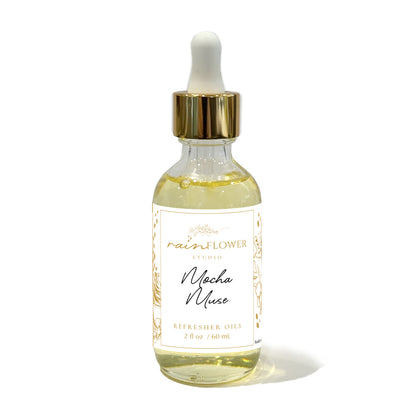 2oz Mocha Muse Refresher Oil by Rainflower Studio