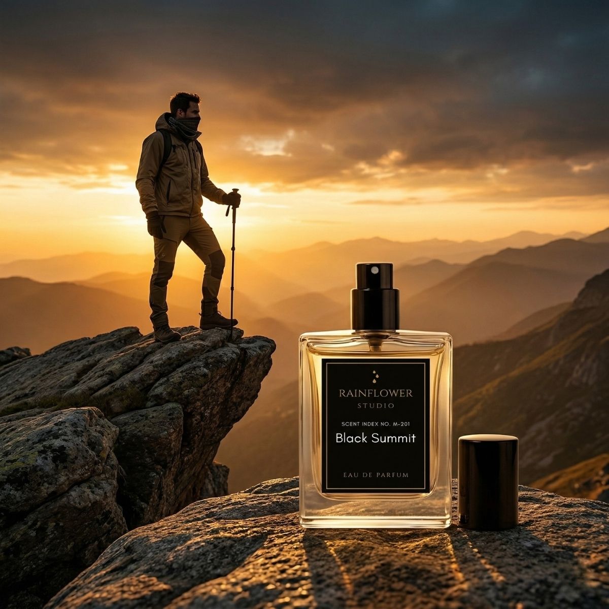 Black Summit cologne for men - Rainflower Studio