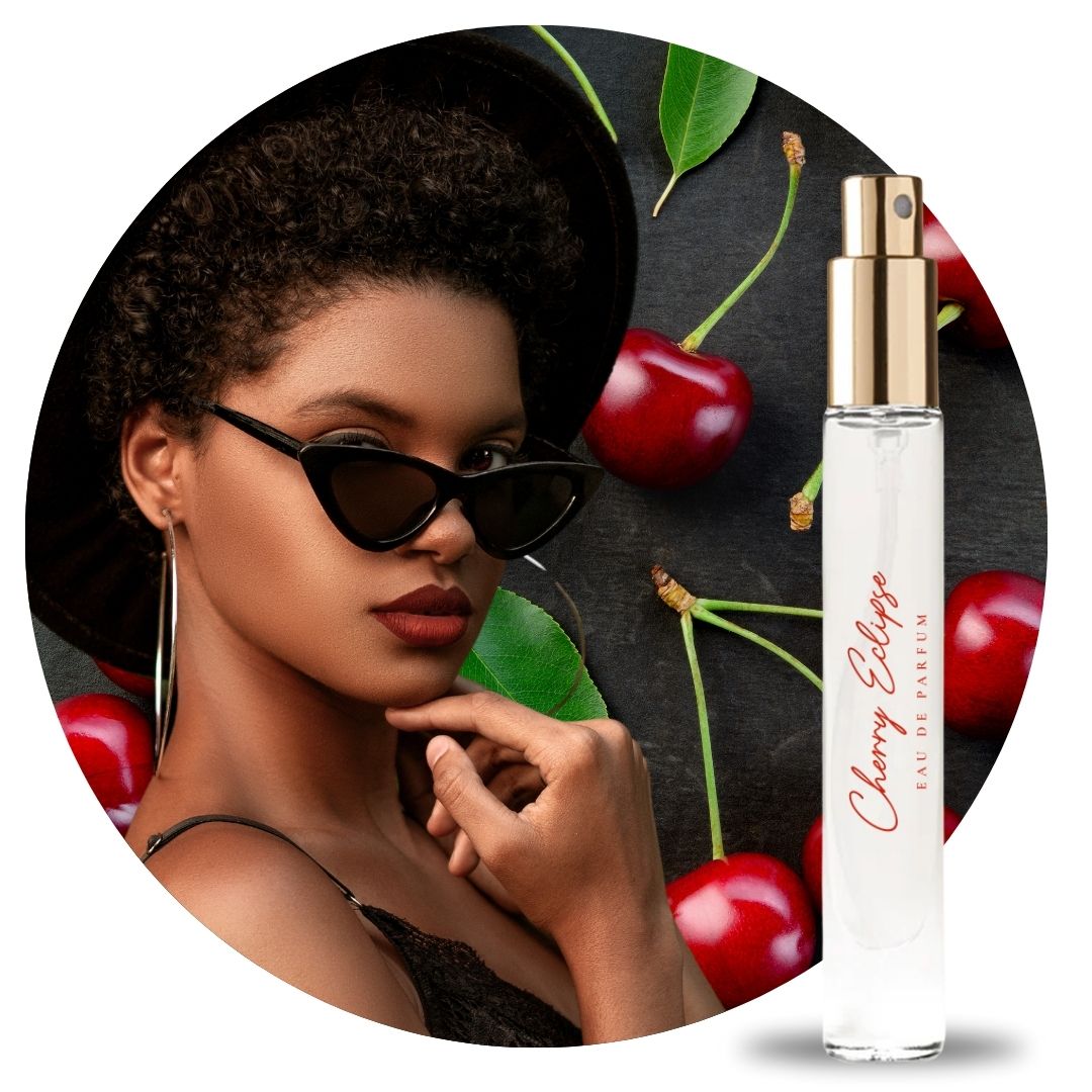 Cherry Eclipse Travel Size Perfume by Rainflower Studio