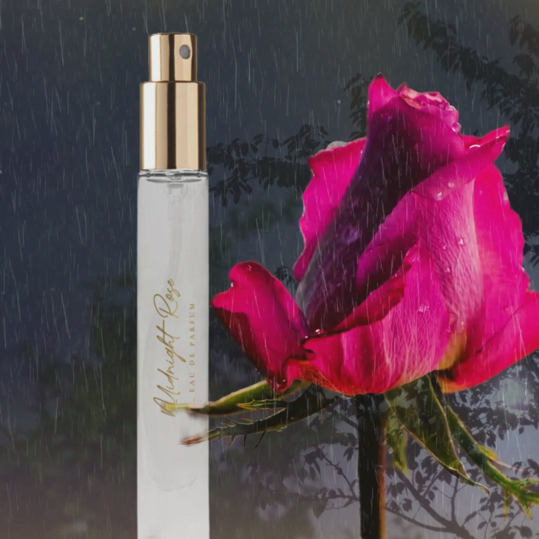 Midnight Rose Travel Size Perfume by Rainflower Studio