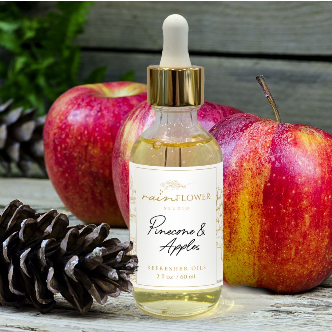 Pinecone and Apples Refresher Oil by Rainflower Studio