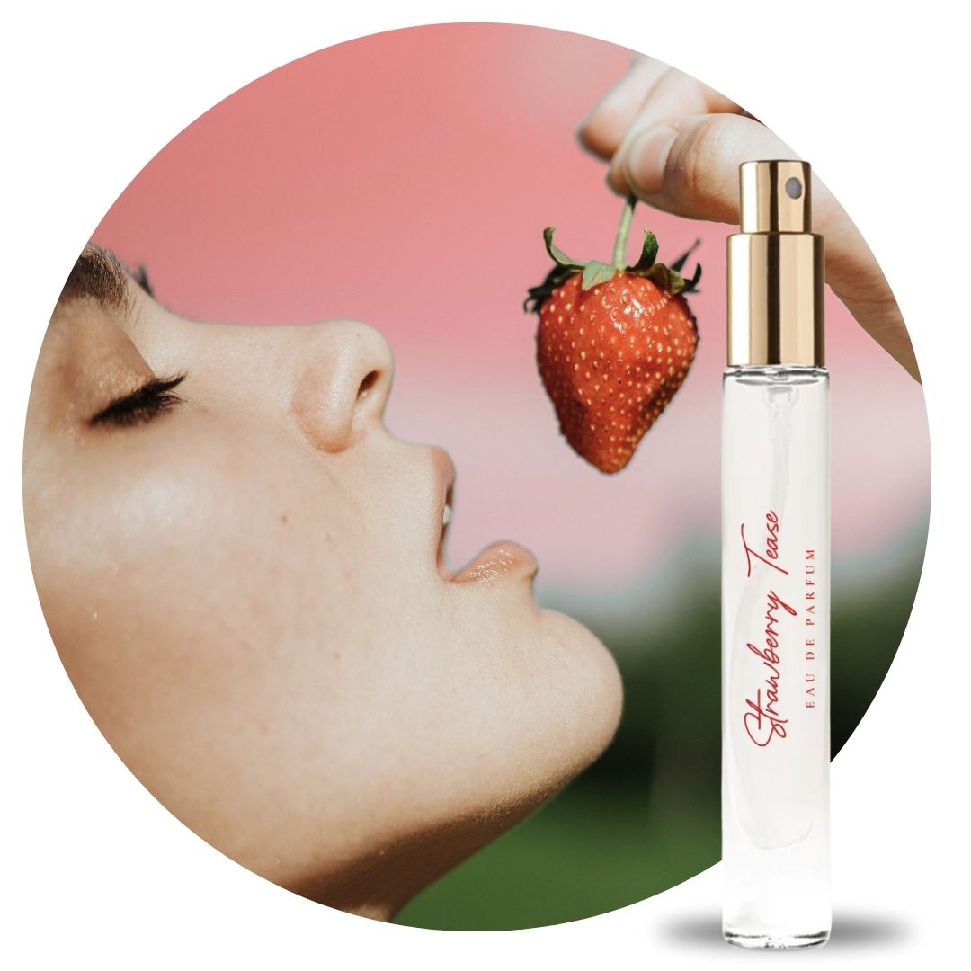 Strawberry Tease Perfume by Rainflower Studio - Travel Size